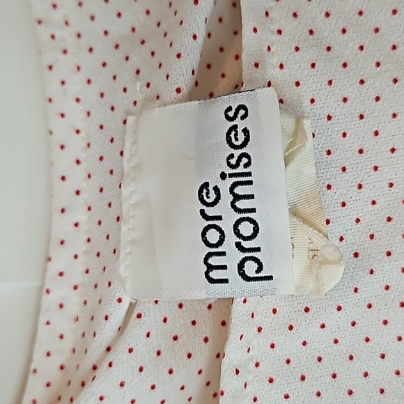 Vintage Retro Red and White Polka-dot Dress Sz 20 - Picture 3 of 6